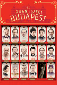 el gran hotel budapest 5670 poster